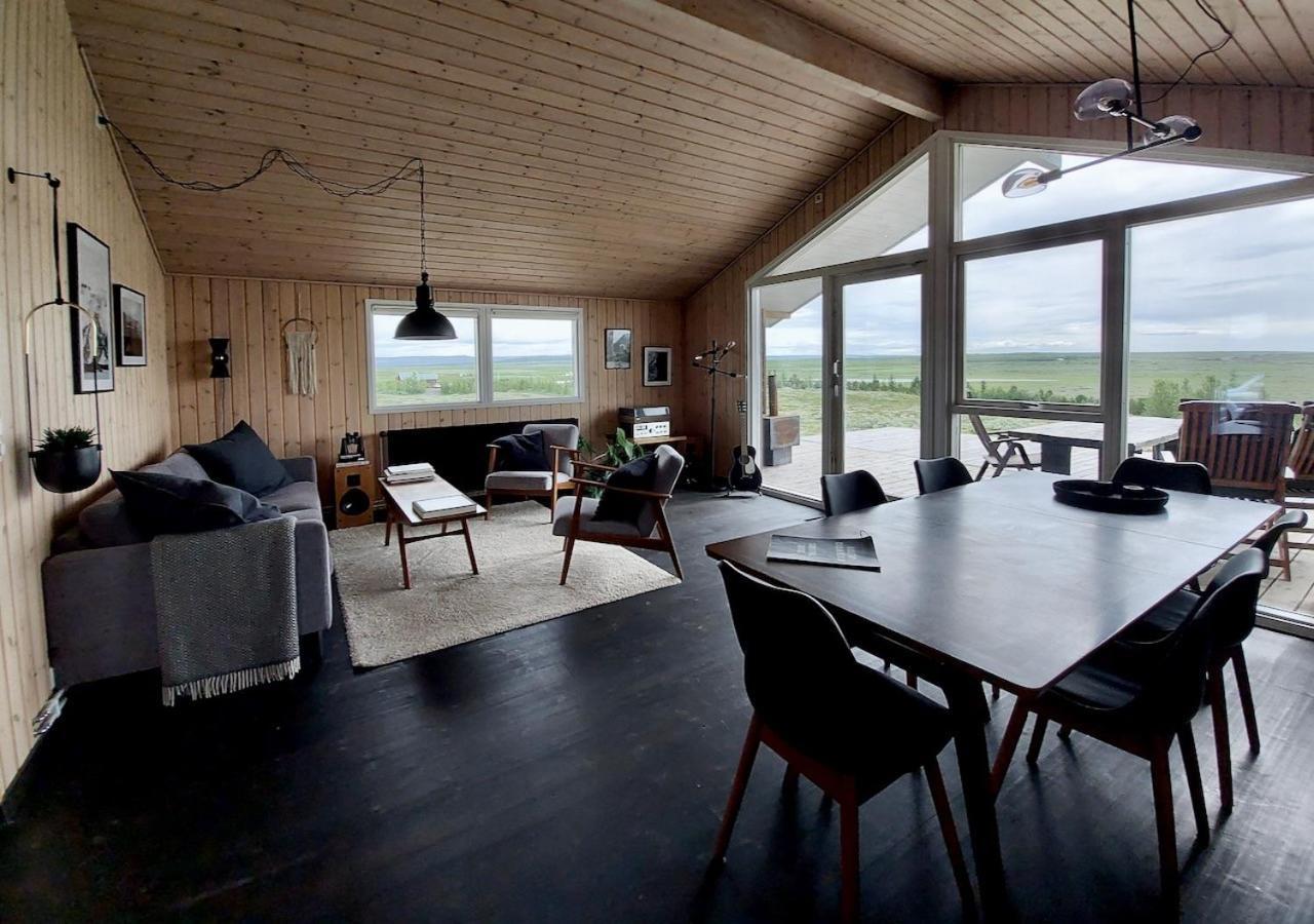 Hilltop Cabin Hekla - Golden Circle - Geysir - Mountain View レイクホルト エクステリア 写真
