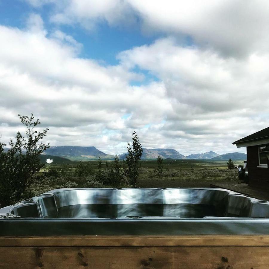 Hilltop Cabin Hekla - Golden Circle - Geysir - Mountain View レイクホルト エクステリア 写真